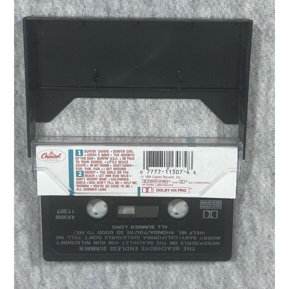 The Beach Boys Endless Summer Capitol Records Cassette - Picture 2 of 7